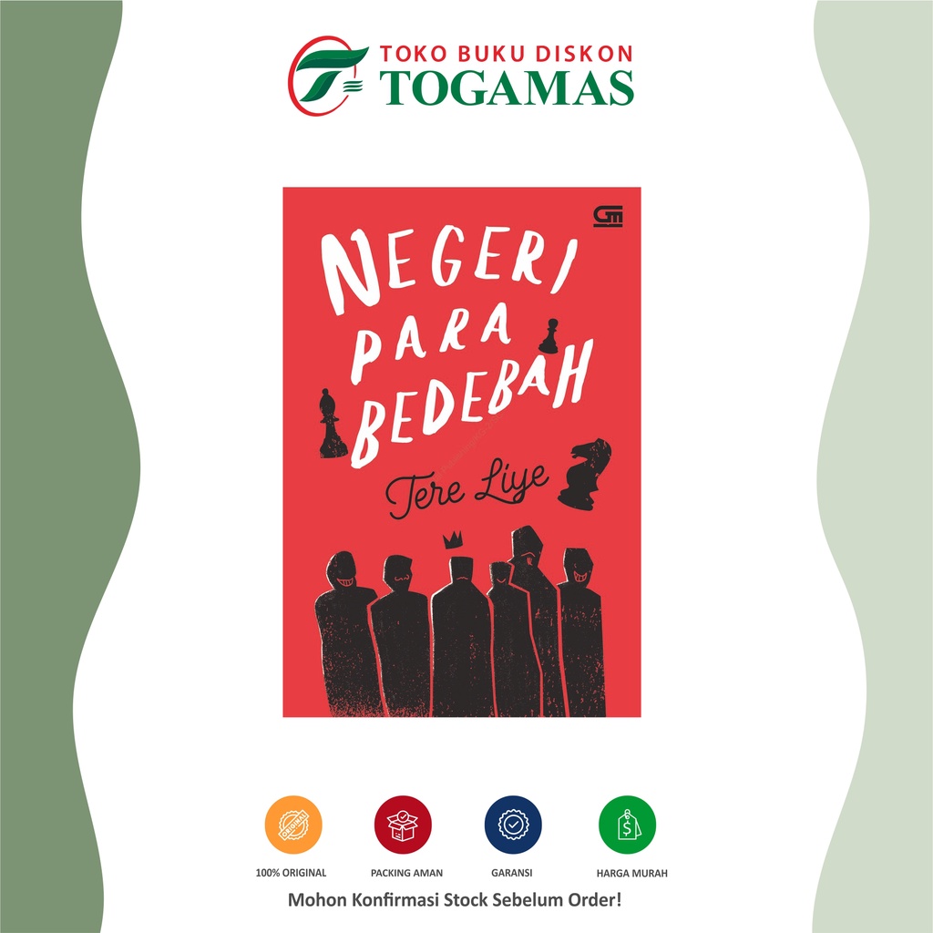 Jual Novel Negeri Para Bedebah New Cover - Tere Liye Best Seller ...