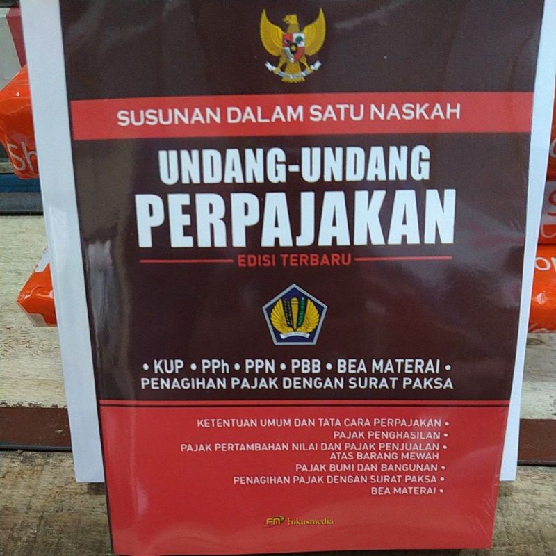 Jual Susunan Dalam Satu Naskah Undang-undang Perpajakan Edisi Terbaru ...