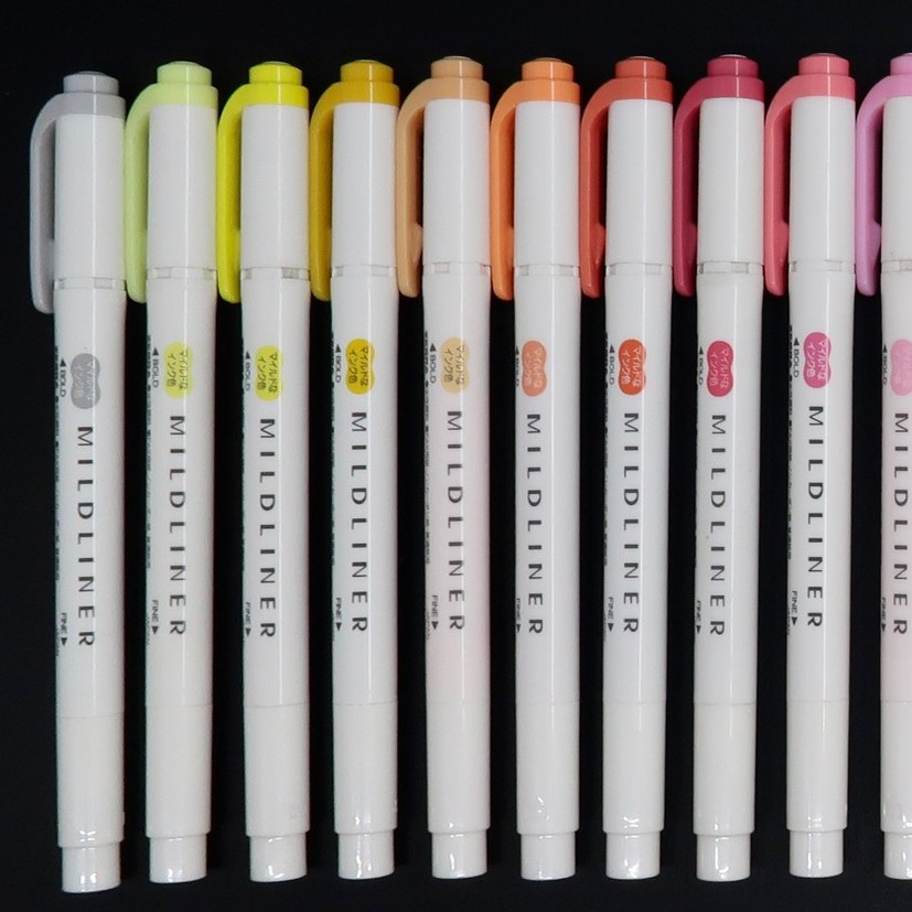Jual Zebra Mildliner Double-Sided Highlighter - Fine / Bold | Shopee ...
