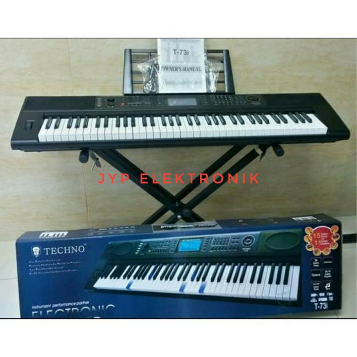 Jual SERI TERBARU Keyboard Techno T-73i T73i T73 6 OKTAF | Shopee Indonesia