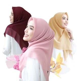 [Beli 2 Diskon 5000] HIRA Hijab Segi Empat Lasercut