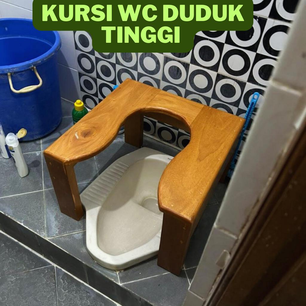 KURSI WC DUDUK model U Bangku toilet kamar mandi homegreenindustri
