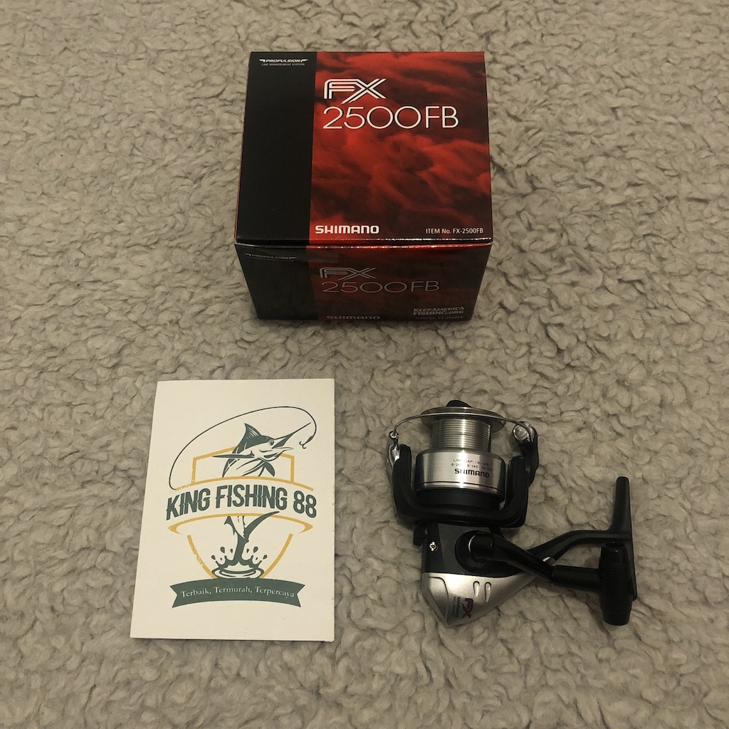 Jual Reel Rel Rill Ril Katrol Pancing SHIMANO FX 2500 FB Kerekan ...