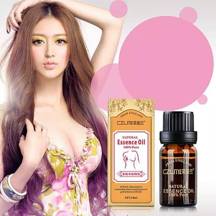 Jual GROSIR CZLMI BREAST ENLARGEMENT NATURAL ESSENCE OIL 100