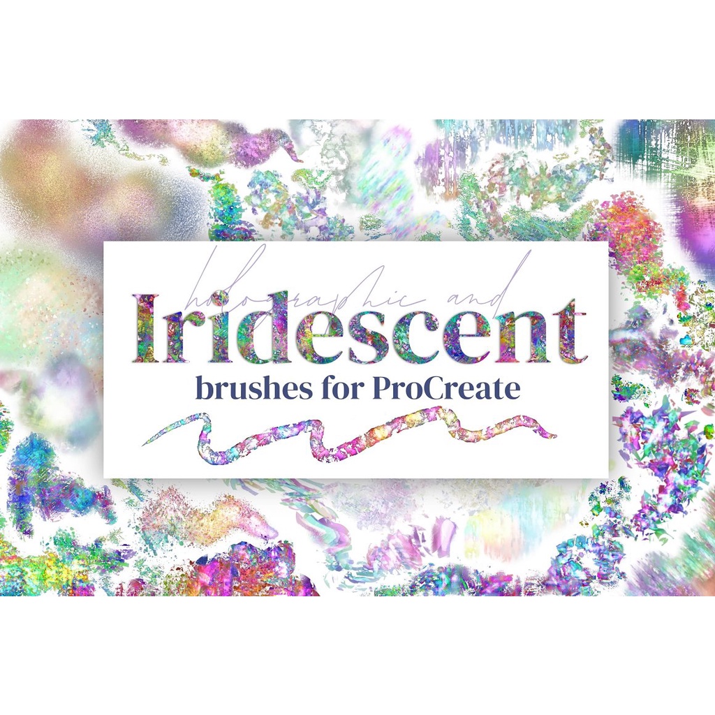 Jual Procreate Brush - Iridescent Brushes for Procreate | Shopee Indonesia
