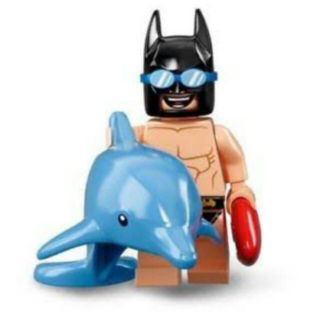 Jual Lego Minifigures the Batman Movie Series 2 Beach Batman | Shopee