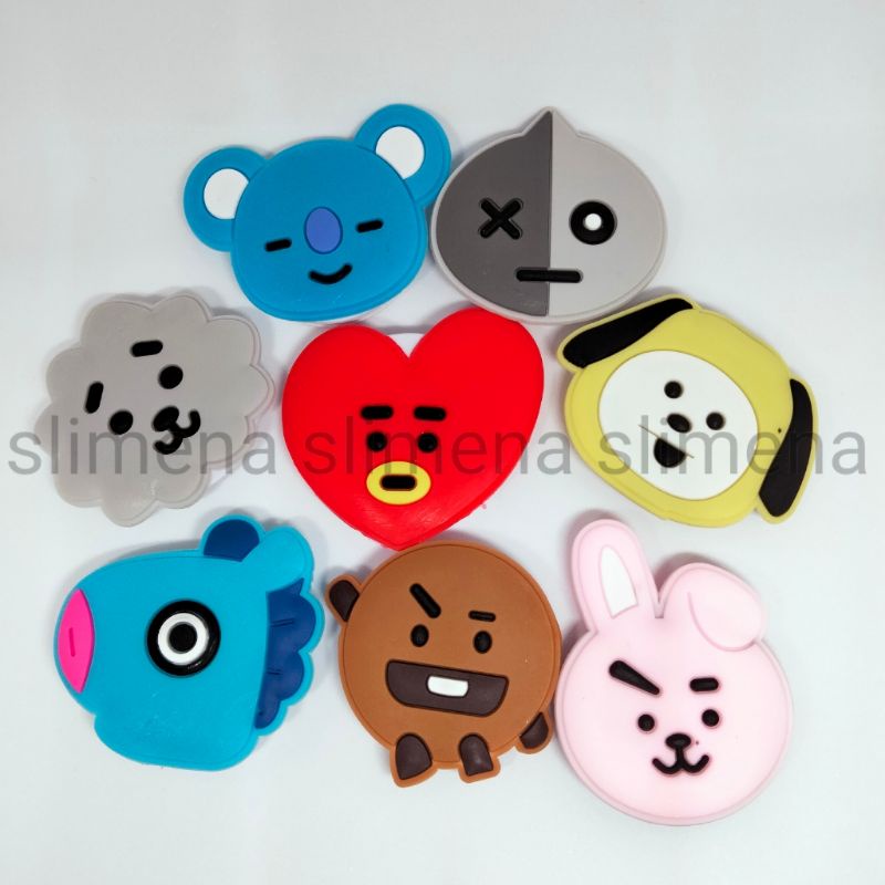 Bts Popsocket Bt21 Popsocket Amazon Buy BT21 Croc Shoe Charm Set