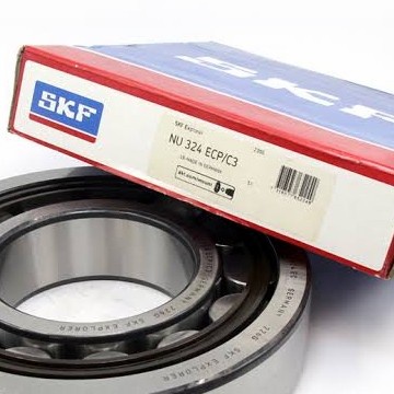 SKF NU 202 ECP Radialrollenlager, Zylinderform, 15 ID, Stahl