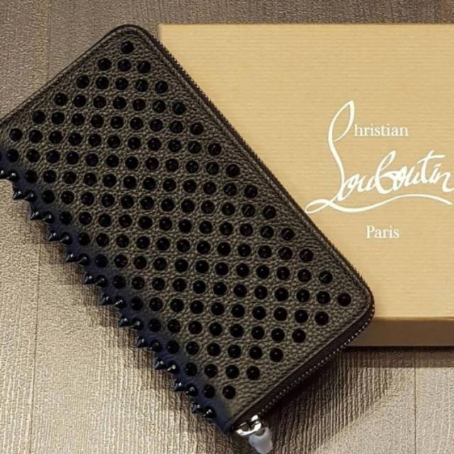 CHRISTIAN LOUBOUTIN クリスチャンルブタン PANETTONE WALLET NV CALF  