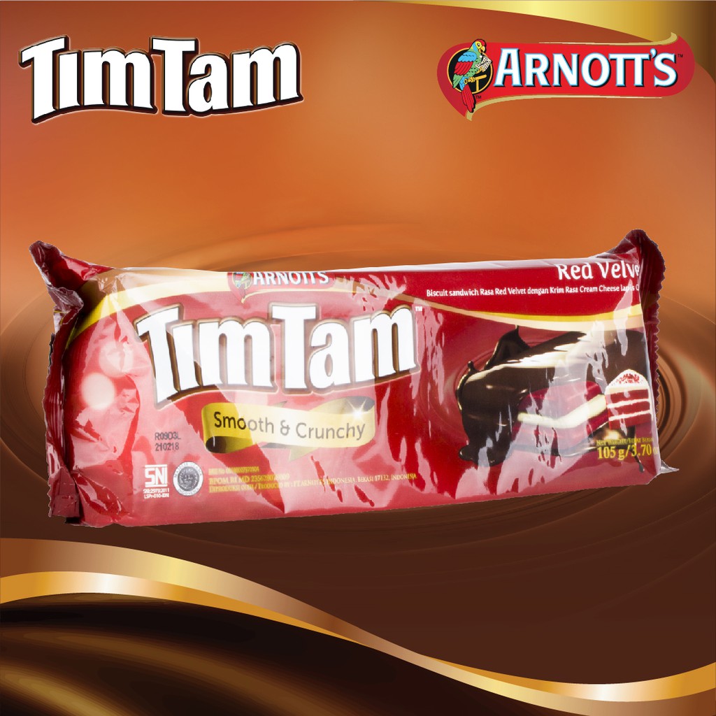 Jual Tim Tam Biskuit Red Velvet 105 gr | Shopee Indonesia