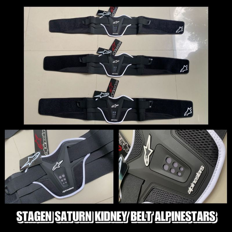 Jual Stagen Saturn Kidney Belt ALPINESTARS Original Shopee Indonesia