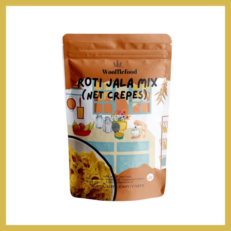 Jual Tepung premix roti jala 500 gr dan cetakan | Shopee Indonesia