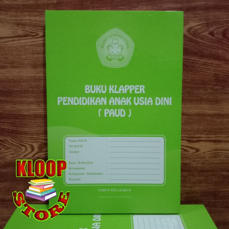 Jual BUKU KLAPPER SISWA PAUD,RA,TK,SD,SMP,SMA,SMK (Packing Dengan ...