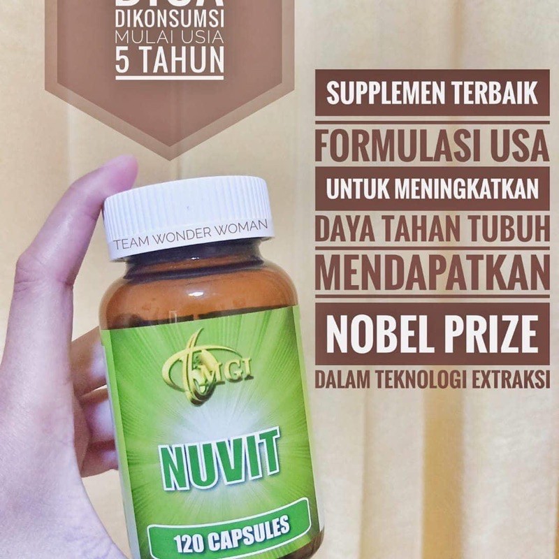 Jual Suplemen Kesehatan Immun Booster NUVIT Original | Shopee Indonesia