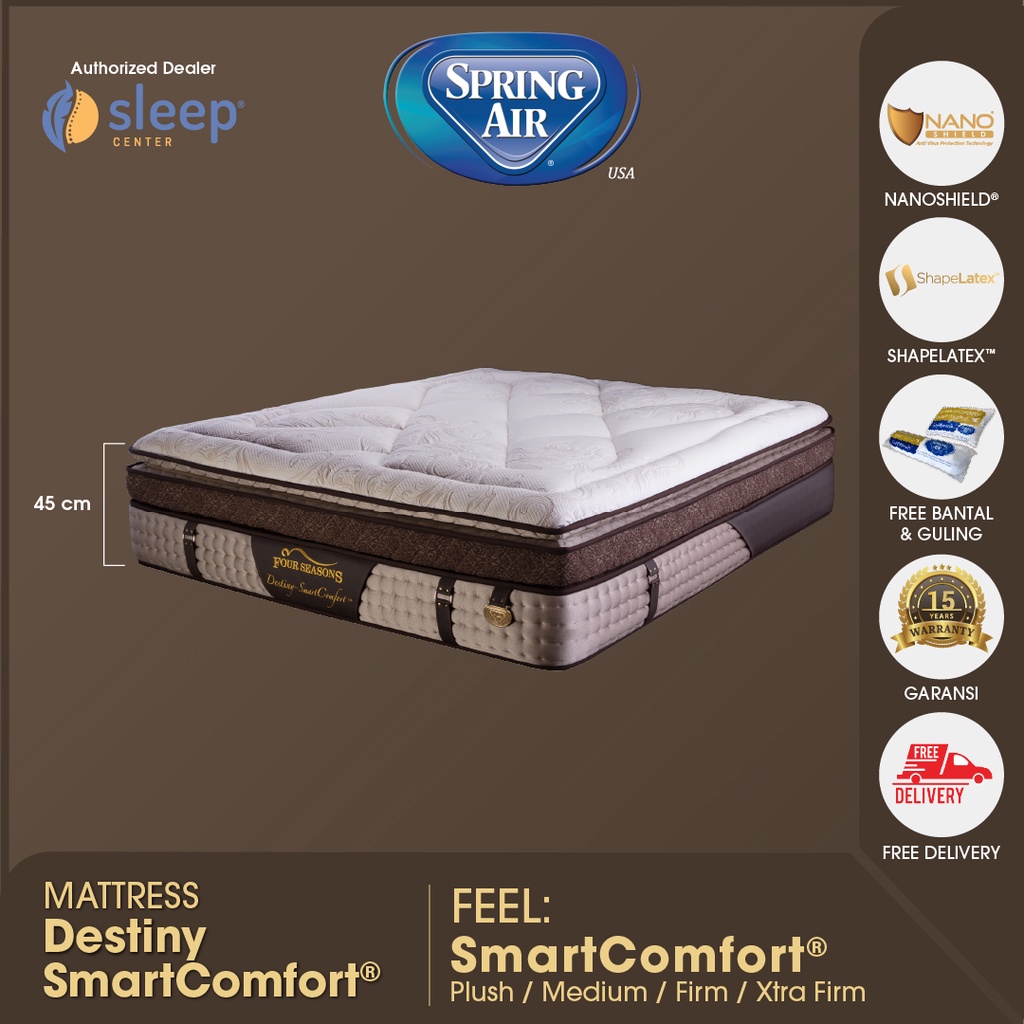 Jual SC Spring Air DESTINY SMART COMFORT Mattress Kasur Shopee Indonesia