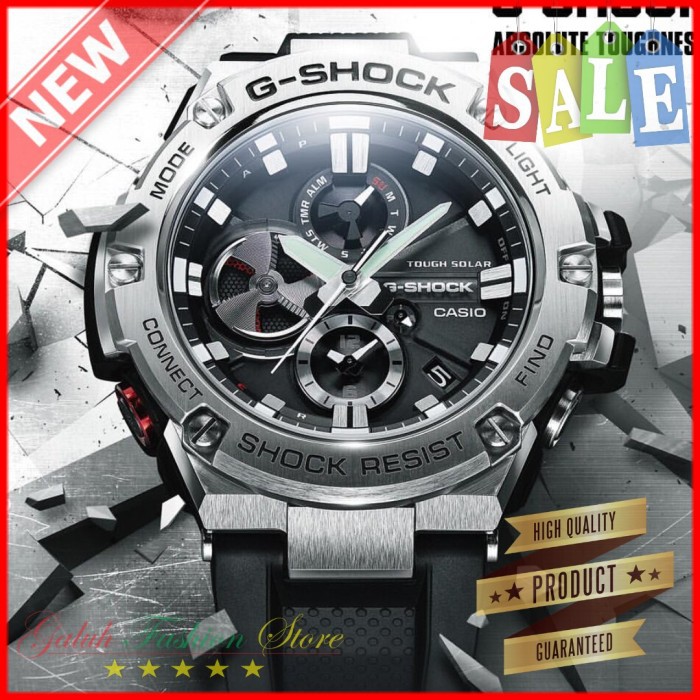 CASIO G-SHOCK GST-B100 純正ステンレスバンド美品 フルコマ 楽天市場 