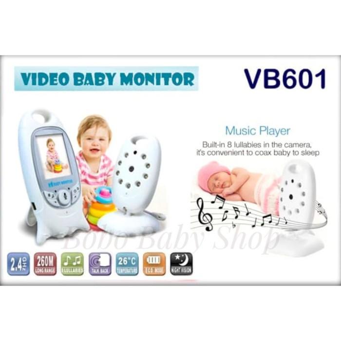 Jual Baby | New Color Video Baby Monitor Vb601 Night Vision 2.0 Inch ...