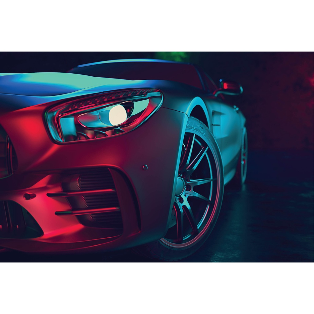 Jual Wall Decor Automotif Pajangan Rumah Gambar Mobil Sport Otomotif ...