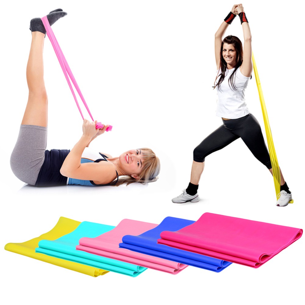 Jual peralatan gym Elastic Rubber Stretch Rope Pilates - GK-YG03402 ...