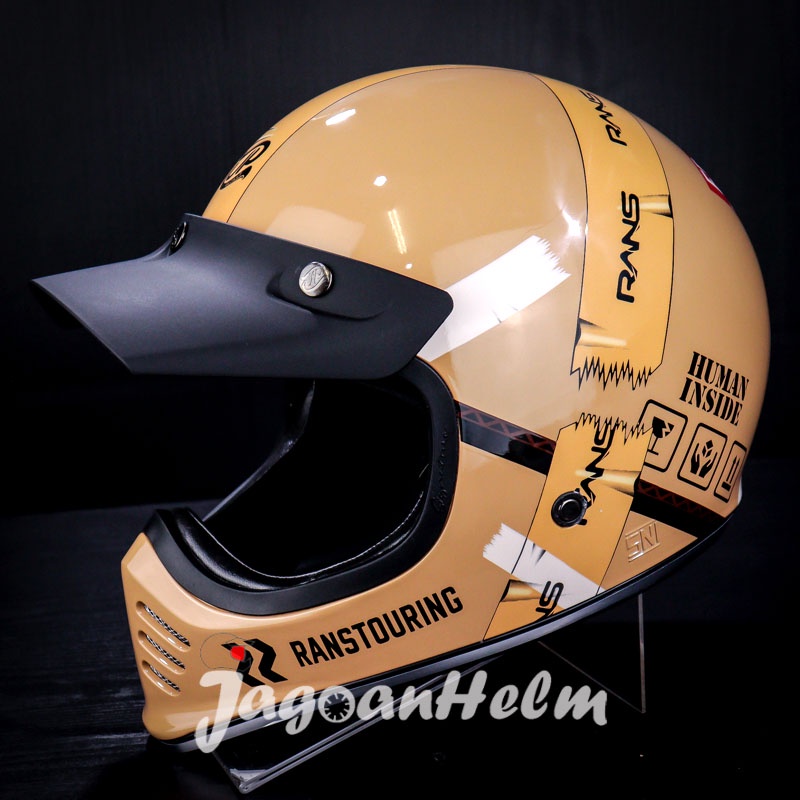 Jual PX HELM JP SIGNATURE HUMAN INSIDE RANS SE | CAPUCCINO GLOSS ...