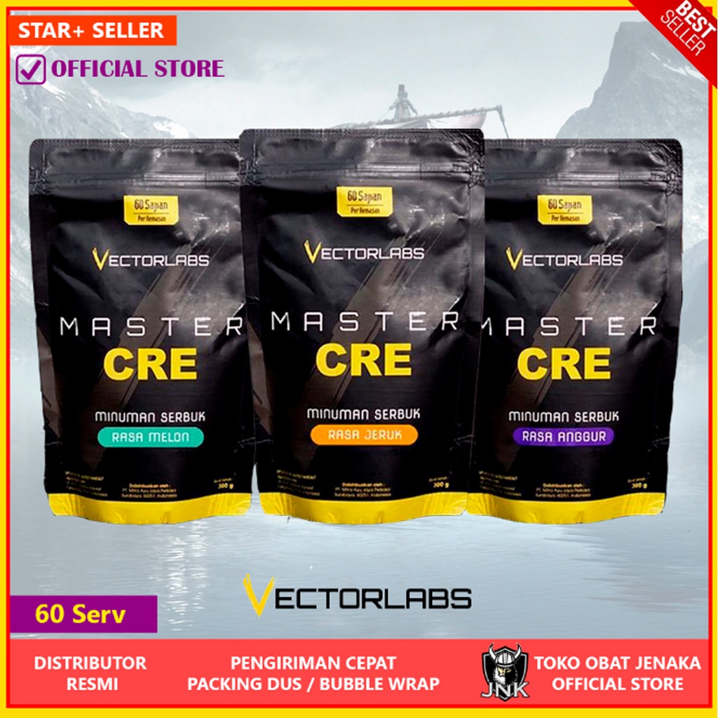 Jual Vectorlabs Master Cre 60 Serving 300gr | Creatine Monohydrate ...