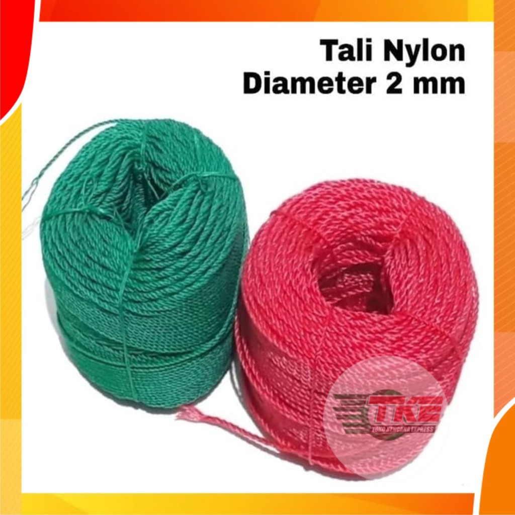 Jual Tali Nilon Sawah Tali Tampar Diameter Mm Shopee Indonesia