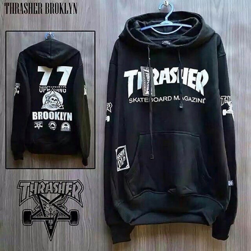 Thrasher brooklyn 77 discount hoodie