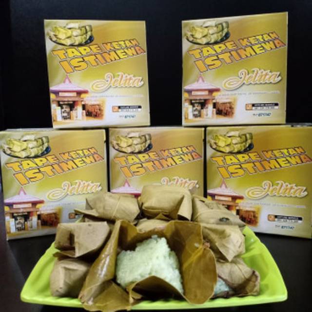 Jual Tape Ketan Kemasan Dus Isi 20 Khas Kuningan Shopee Indonesia