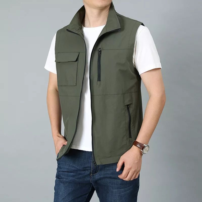 Jual jaket rompi pria casual Terbaru | Shopee Indonesia