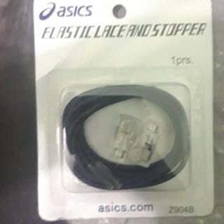 Asics elastic lace hot sale and stopper