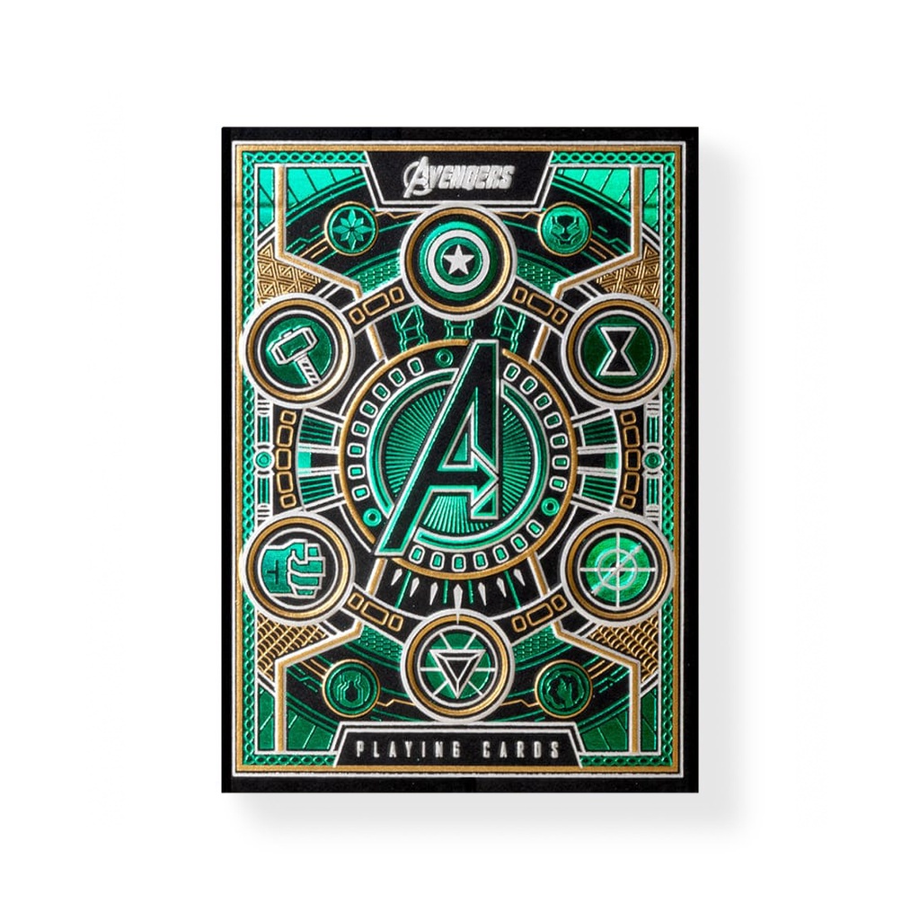 Jual Kartu Remi Import Avengers Green Edition by Theory11 (Playing ...