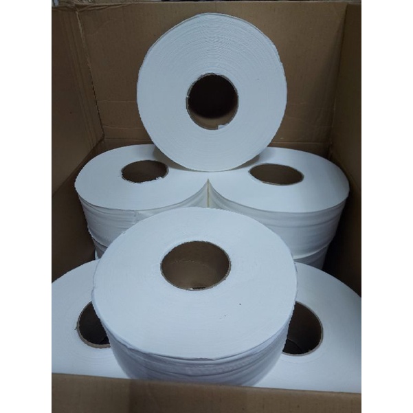 Jual Tissue PULPIES Jumbo Roll Toilet / JRT Bathroom - SATUAN | Shopee ...