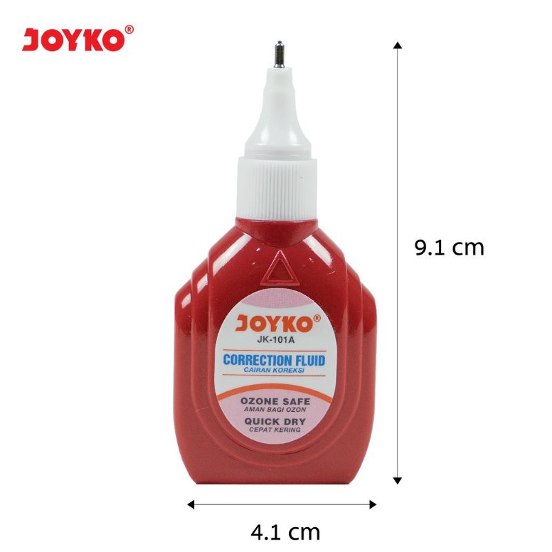 Jual JOYKO Tip Ex Cair / Correction Fluid Cairan Koreksi Penghapus Cair ...