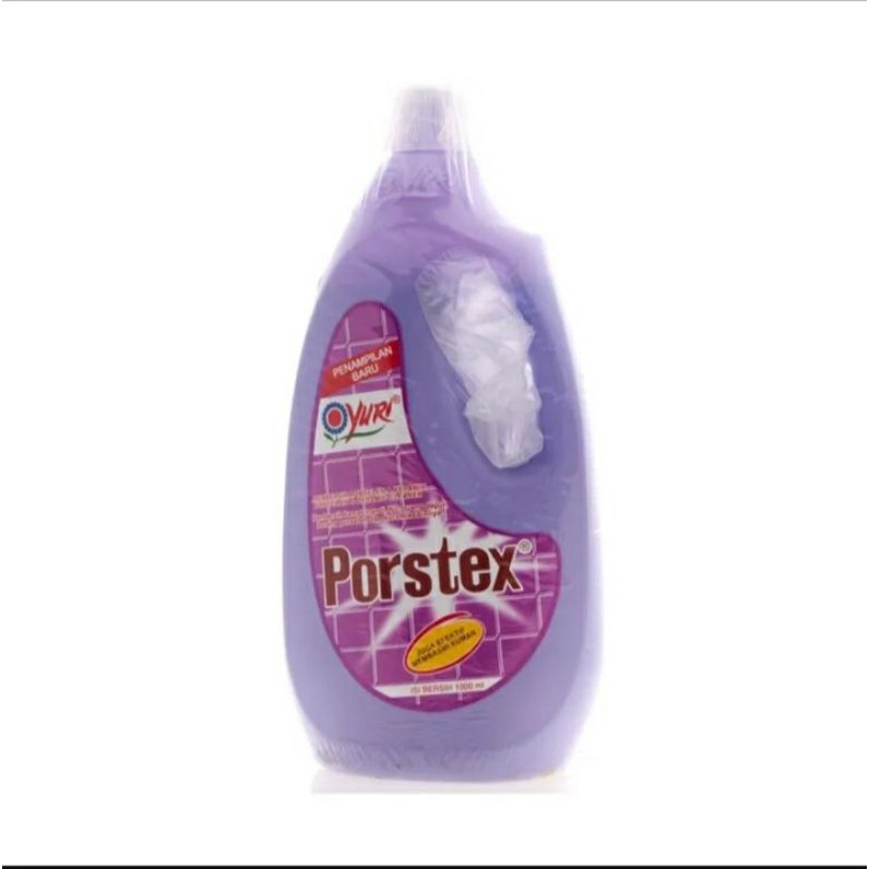 Jual Yuri Porstex Ungu Cairan Pembersih Kamar Mandi [1 L/ Botol ...