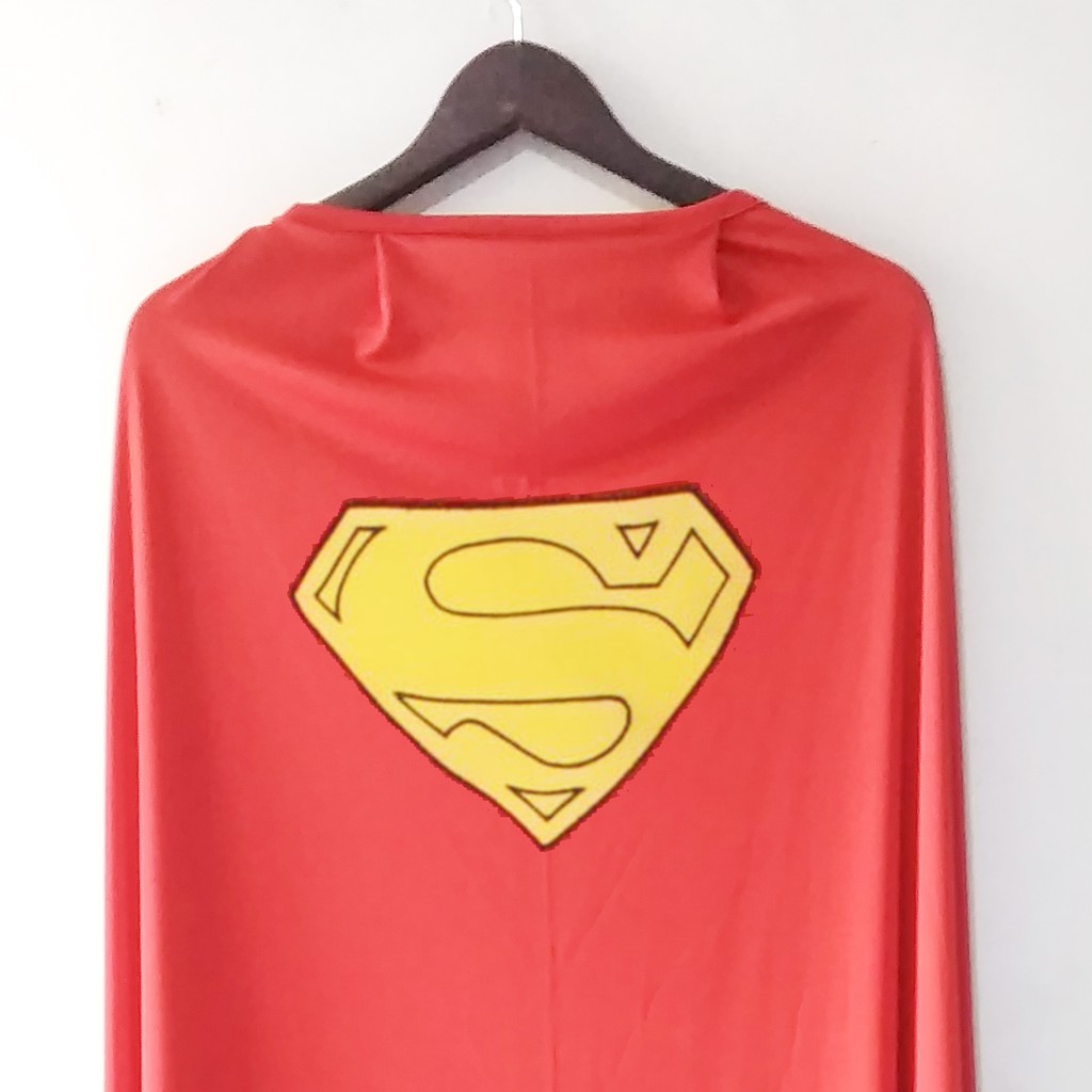 Jual Jubah Merah Superman Cosplay Red Cape Superman All Series | Shopee ...
