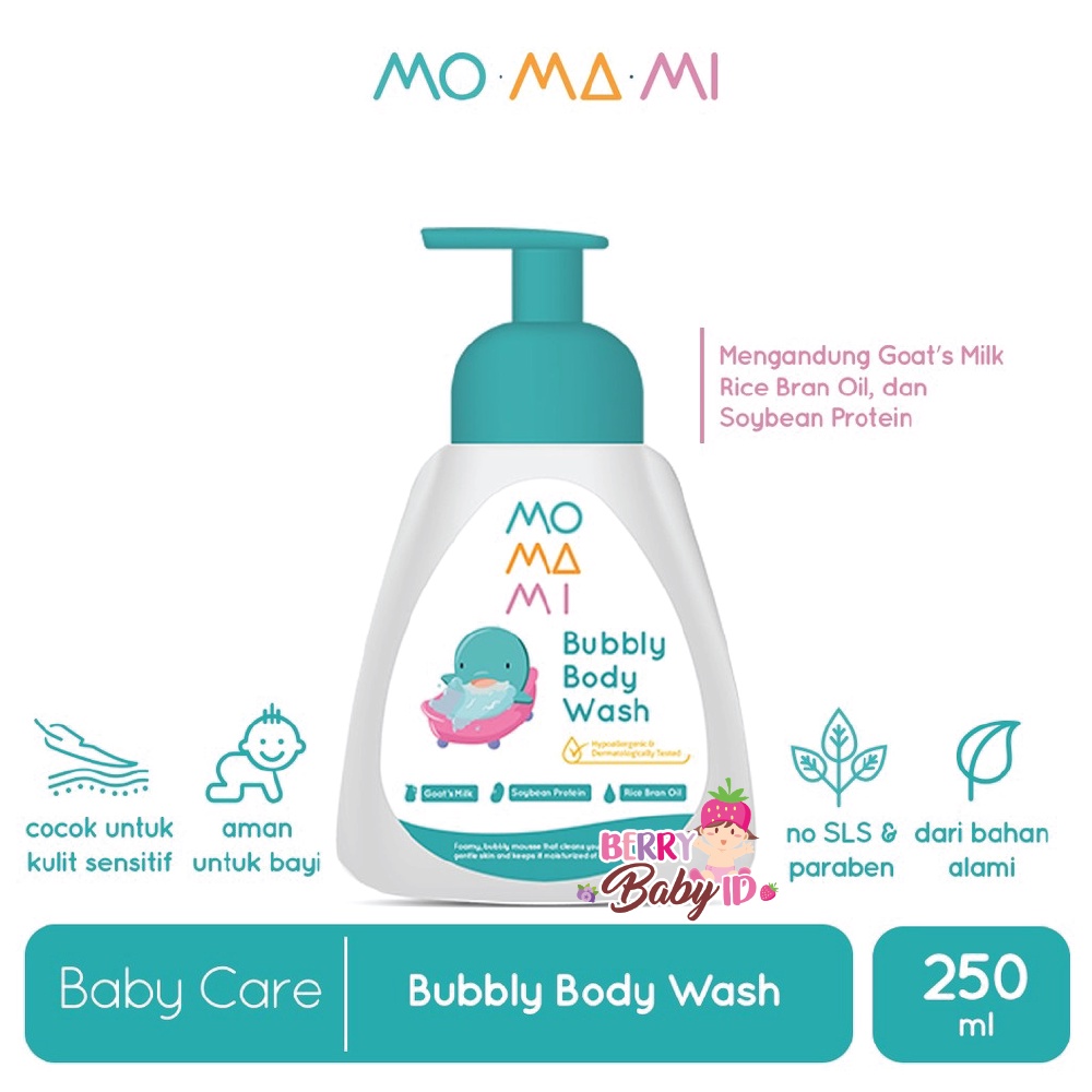 Jual Berry Baby - Momami Bubbly Body Wash Sabun Mandi Bayi ...