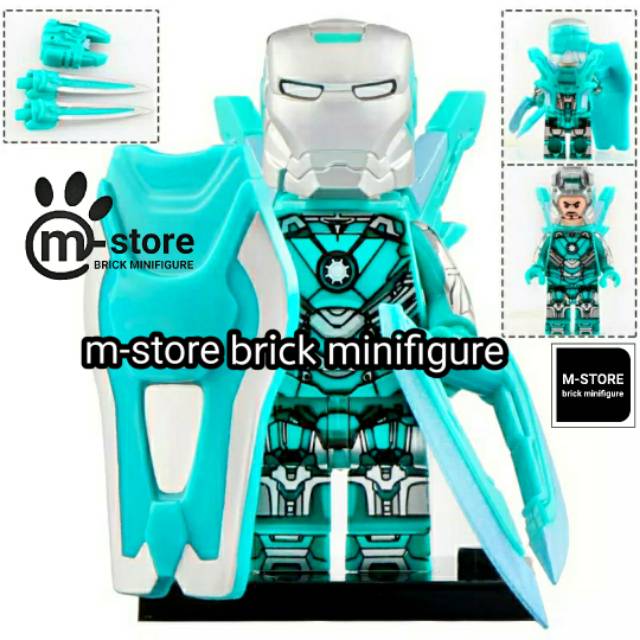Jual brick iron man ironman mark 31 mk 31 mark xxxi piston brick mini ...