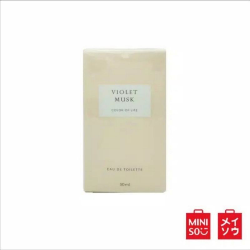 Violet discount musk miniso
