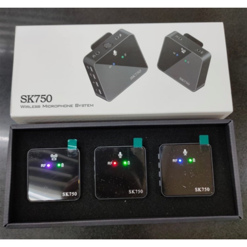 Jual Microphone HP SK750 Clip On Wireless for Camera | Shopee Indonesia