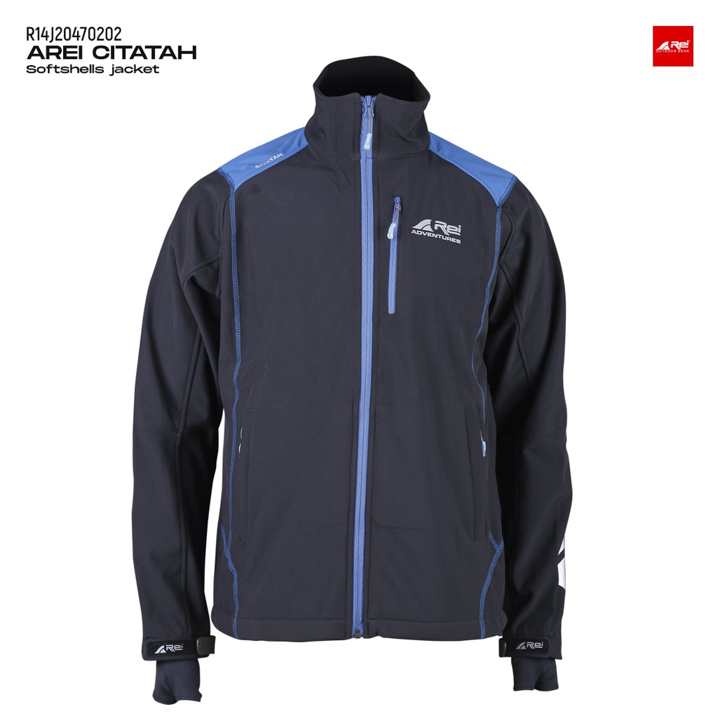 Jaket Gunung Pria Softshell Citatah Arei Outdoorgear
