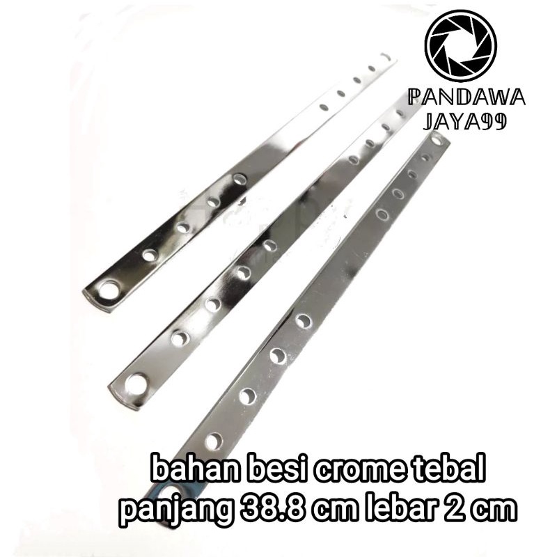 Jual Panel Besi Bolong Penggaris Penahan Knalpot Racing Bracket Plat Tebal Crom Shopee Indonesia 1143