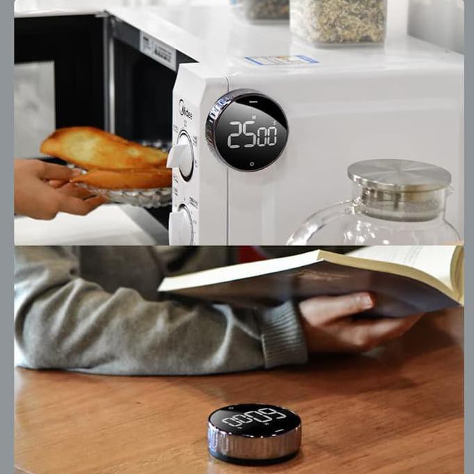 Jual Baseus Timer Heyo Rotation Countdown Digital Timer Kitchen ...
