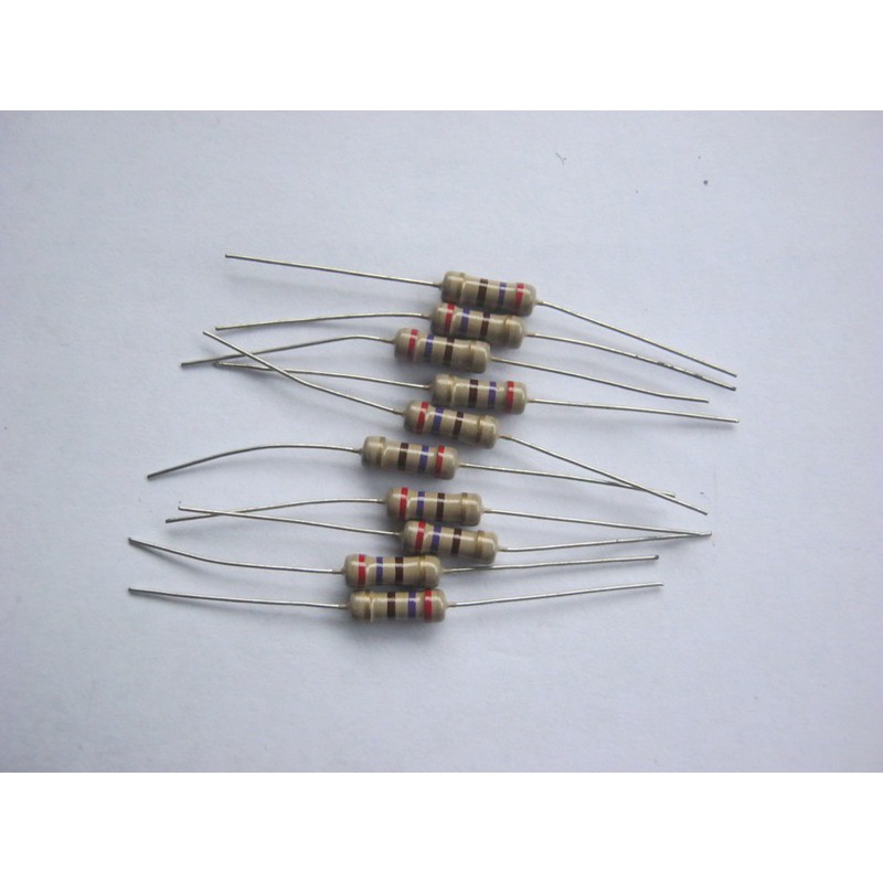 Jual Resistor 270 Ohm 1/2 Watt ( 20 buah ) | Shopee Indonesia
