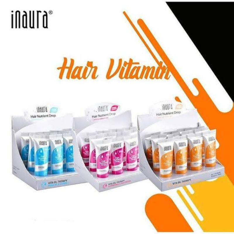 Jual Inaura Hair Nutrient Drop 12 x 10ml | Shopee Indonesia