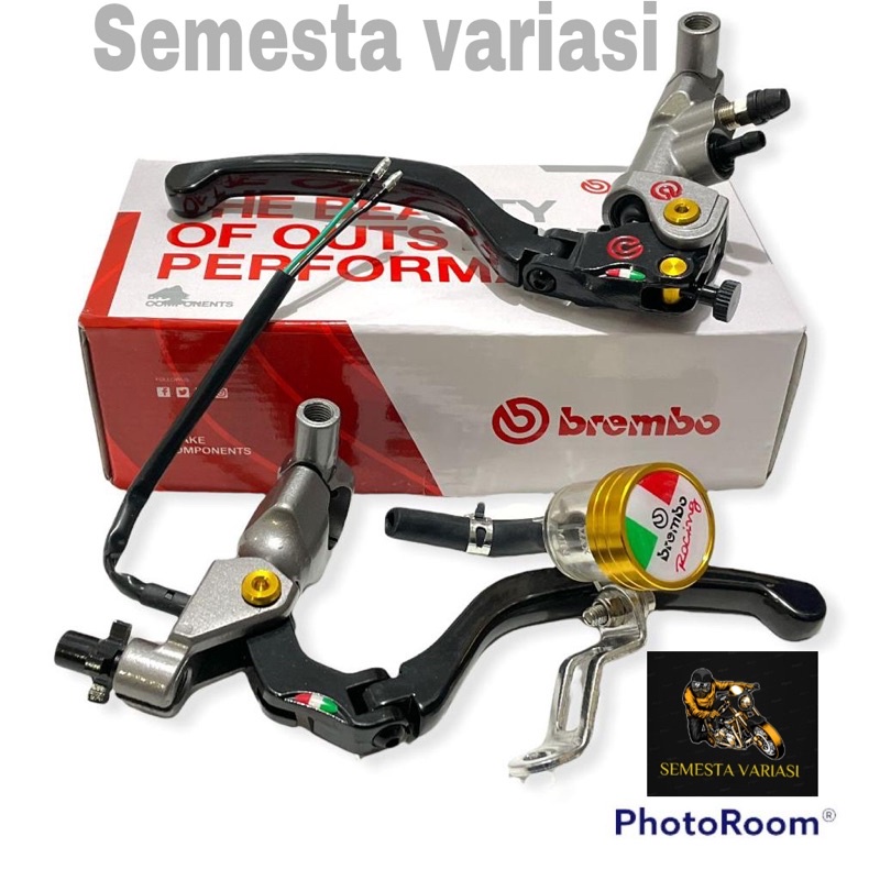 Jual Master Rem Brembo Izumi Rcs Set Kanan Kiri Buat Motor Beat Vario Vixion Dll Gold