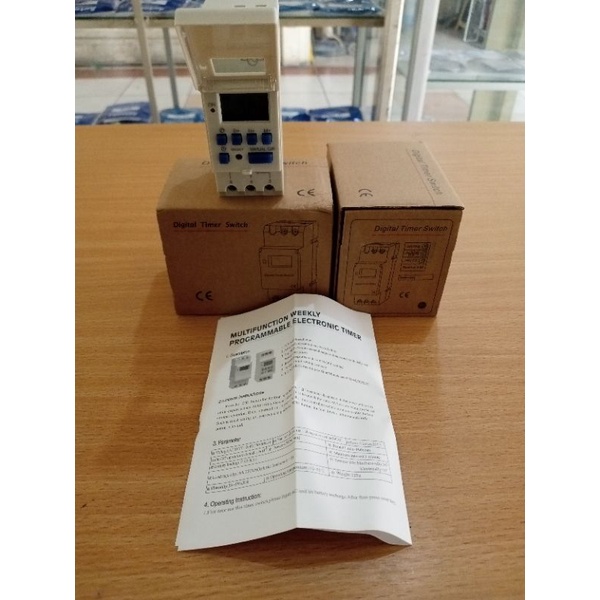 Jual THC15A 220V Digital LCD Power Programmable digital Timer Switch ...