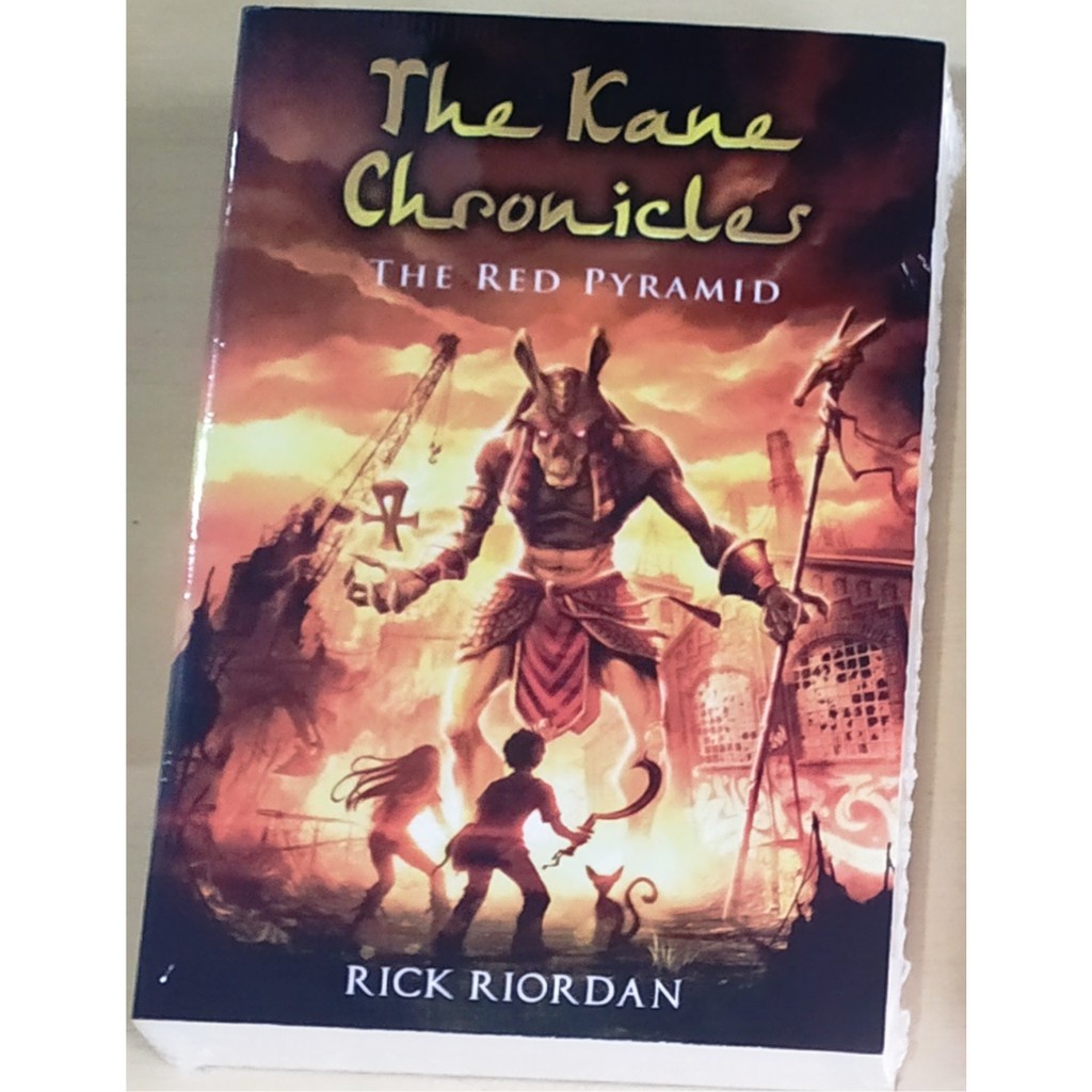 Jual The Kane Chronicles 1 The Red Pyramid Rick Riordan Noura Books