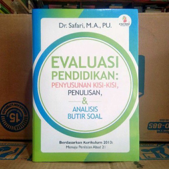 Jual BUKU EVALUASI PENDIDIKAN : Penyusunan Kisi - Kisi, Penulisan ...