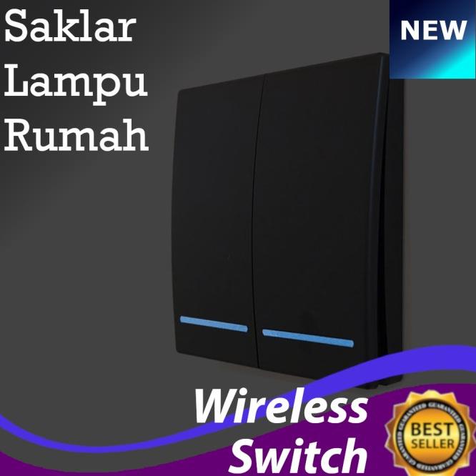 Jual Saklar Lampu Rumah Wireless Switch Tempel Remote Tombol On Off ...
