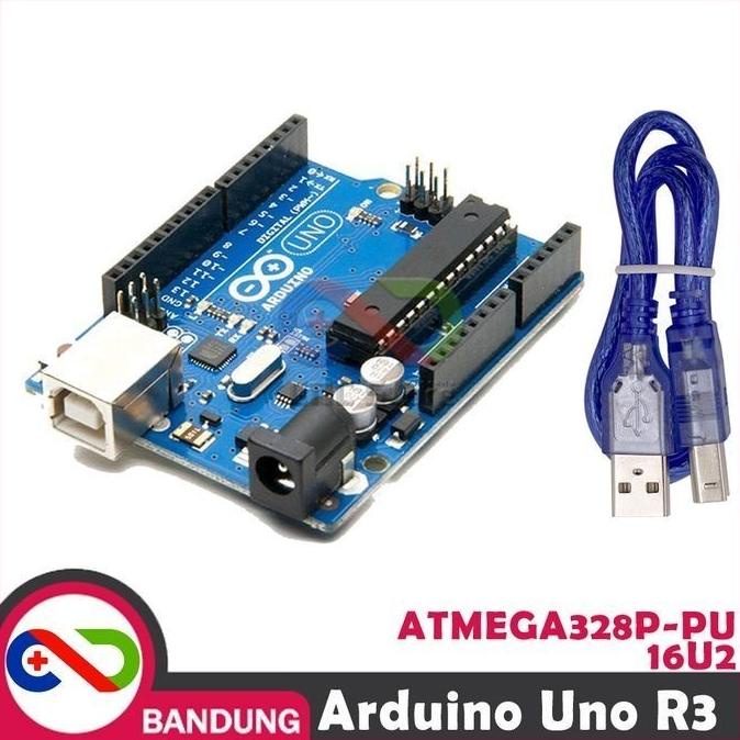 Jual Arduino Uno R3 Atmega328P Atmega 16U2 Compatible Board + Usb Cable ...